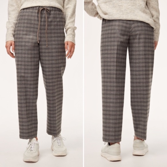 Aritzia Pants - Aritzia The Group by Babaton Jimmy Pants in Plaid